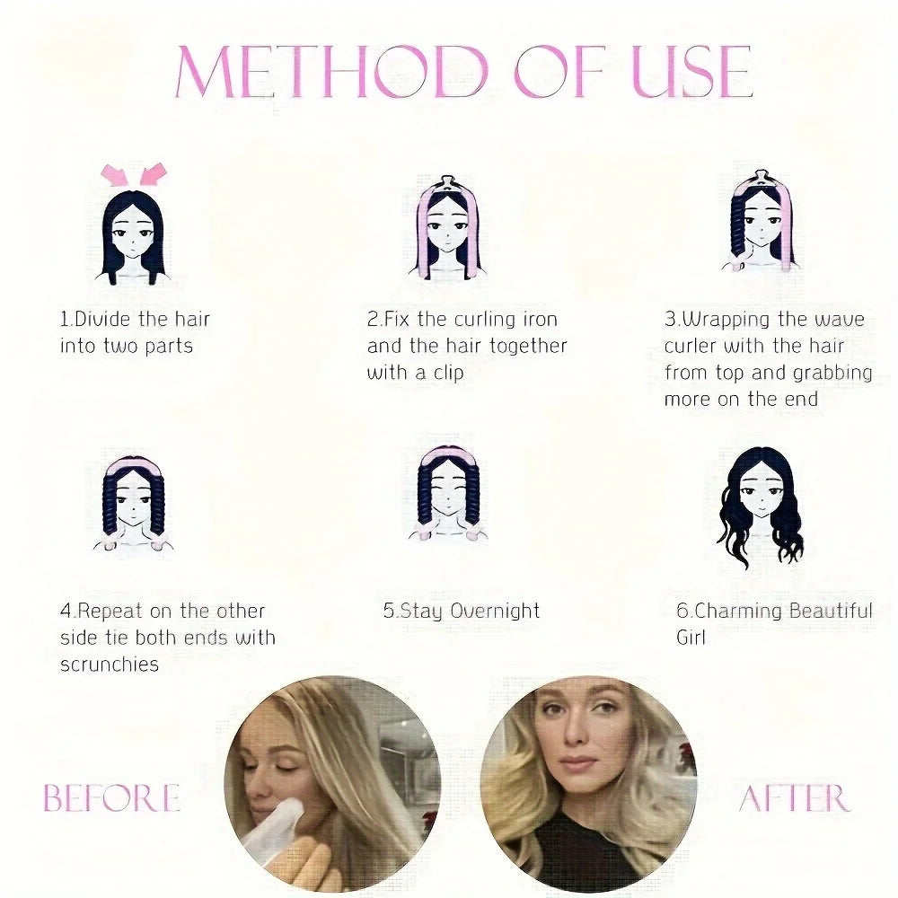 Heat Free Hair Curler