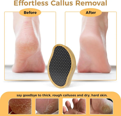 Sided Crystal Hair Eraser&Glass Foot File Callus Remover